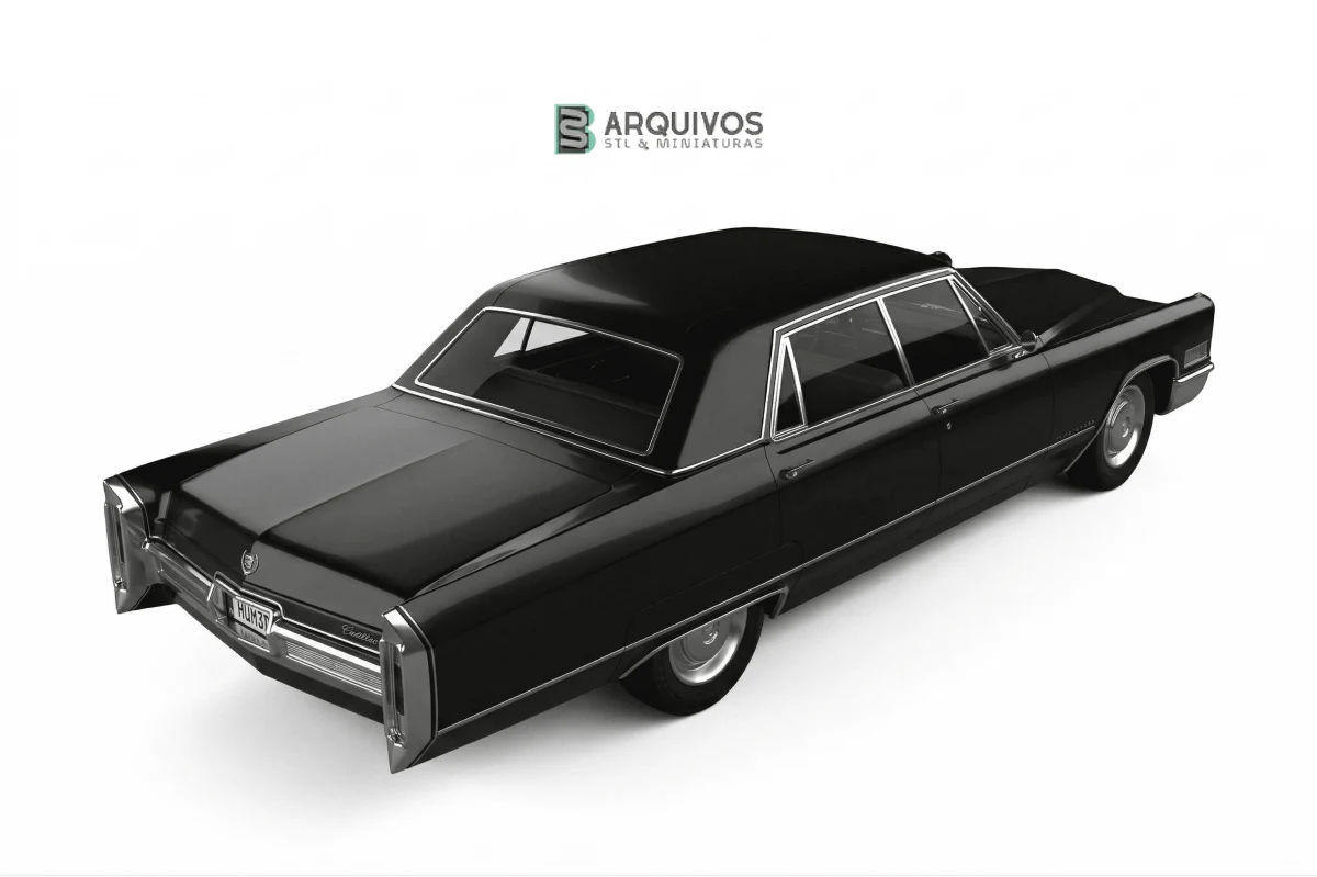 Modelo 3D STL - Cadillac Fleetwood Sixty Special Brougham 1966 — foto 5